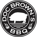 Doc Brown's BBQ Logo